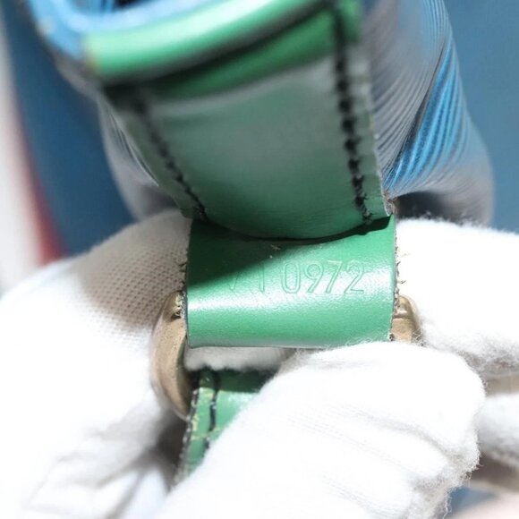 LOUIS VUITTON Epi Toriko Color Noe Bag Red Blue Green M44084 LV Auth - Picture 14 of 16